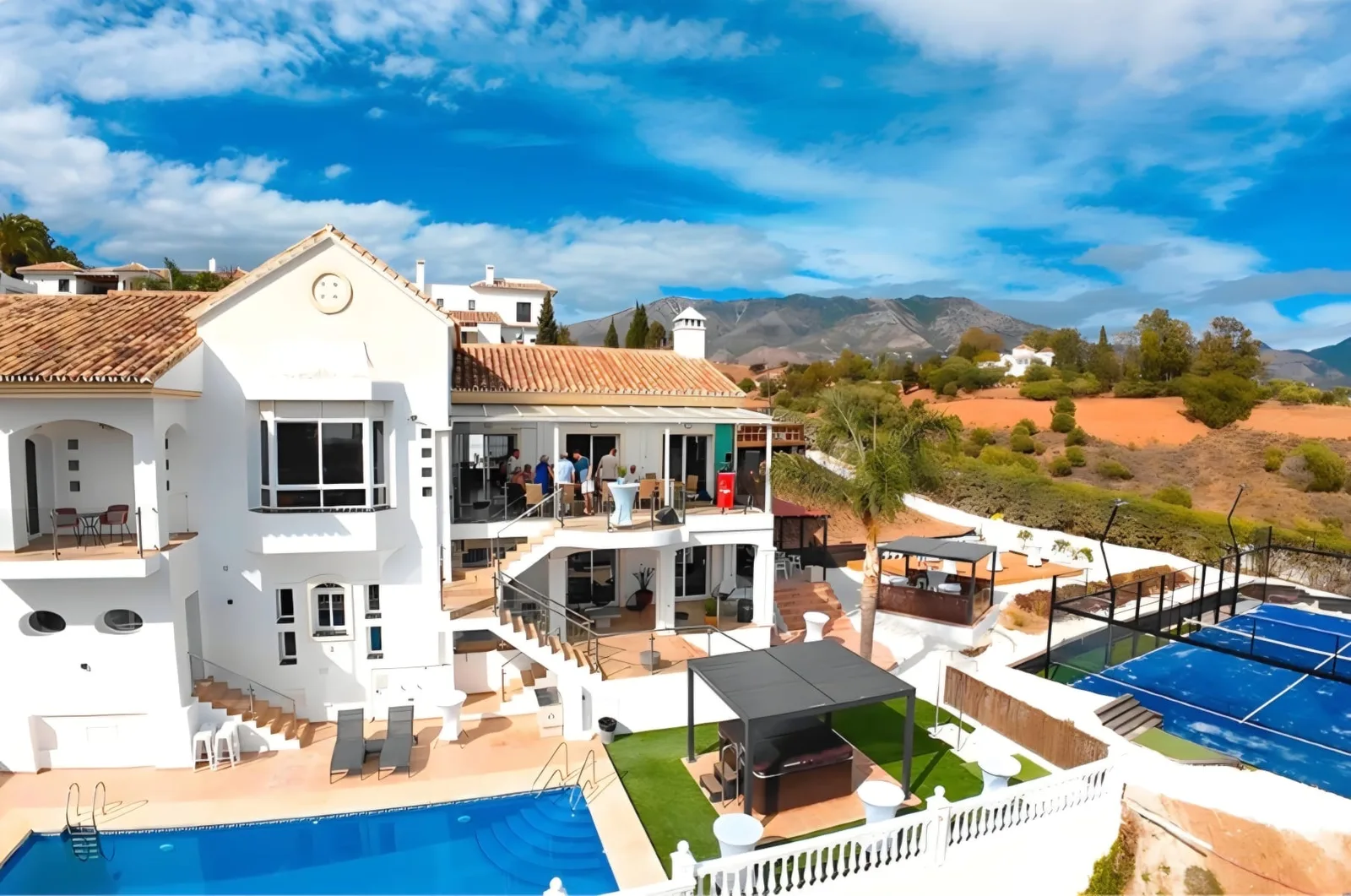 L’hébergement, Stage Padel Marbella · Villa privée